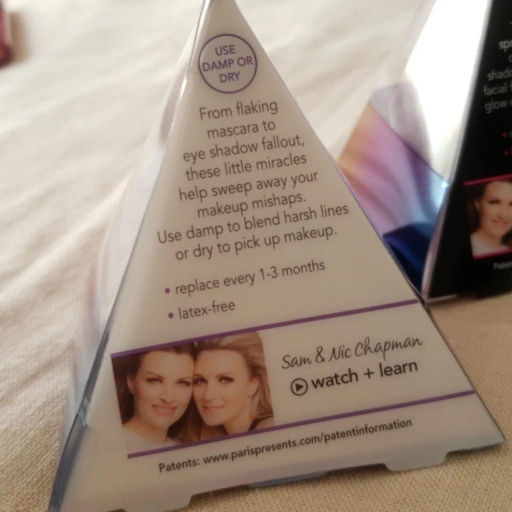 NEW Real Techniques‎ Makeup Sponge Set  Miracle Sculpting Mini Eraser